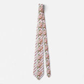 Kerstroze koekjeskoekjes stropdas (Voorkant)