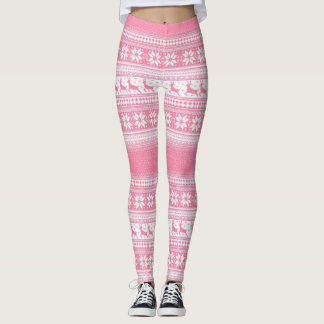kerstroze leggings