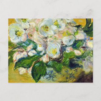 kerstRozen - Claude Monet Feestdagenkaart