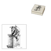  kerstrubberstempel 	rubberstempel (Gestempeld)