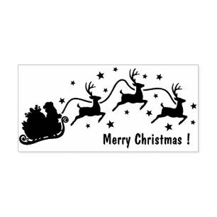 Kerstrubberstempel voor kerstmis rubberstempel