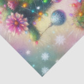 Kerstsaguaro Cactus grillige decoupage Tissuepapier (Detail)