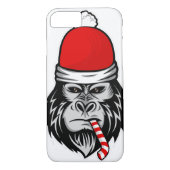 kerstsanta gorilla Case-Mate iPhone case (Achterkant)