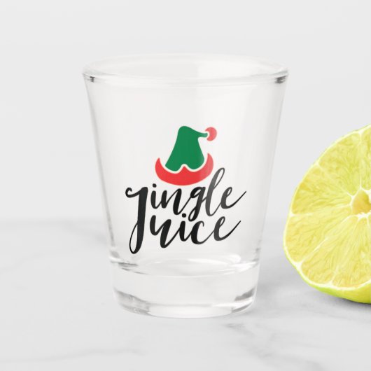 Kerstsap shot glas (Voorkant)