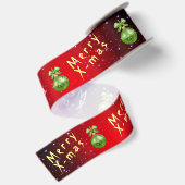 kerstsatijn lint (Achterkant)