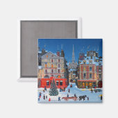  kerstscène buiten magneet (Voorkant / Achterkant)