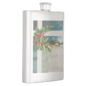 Kerstscène Holly Snow Winter Flacon (Rechts)