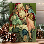  kerstscène voor kerstmis feestdagenkaart