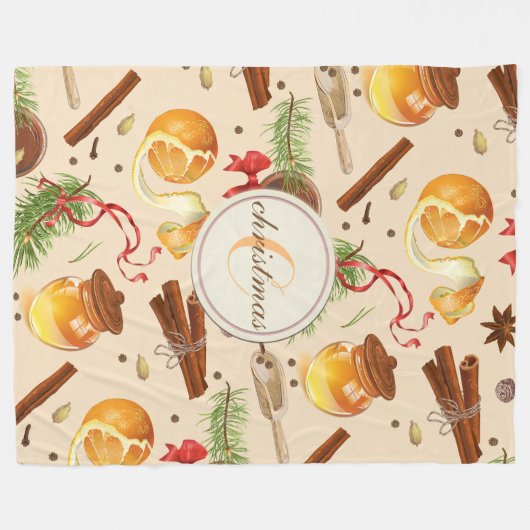  kerstscènes fleece deken (Voorkant (Horizontaal))