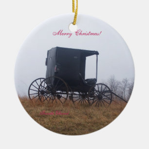 kerstscènes uit Ohio Keramisch Ornament