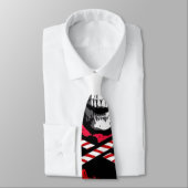 kerstschedel stropdas (Gebonden)