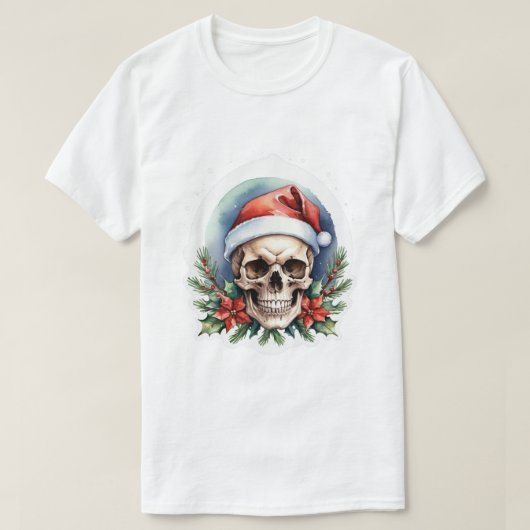 kerstschedel t-shirt (Design voorkant)