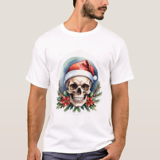 kerstschedel t-shirt