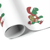 Kerstschildpad Cadeaupapier (Rol Hoek)