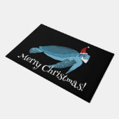 Kerstschildpad Deurmat (Schuin)