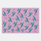 Kerstschildpad Inpakpapier Vel (Voorkant 3)