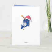 Kerstschildpad Kaart (Achterkant)