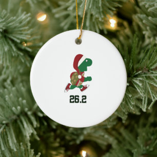 Kerstschildpad Keramisch Ornament