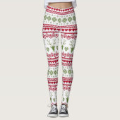 Kerstschilfers, Leggings voor kerstmis, harten en  (Voorkant)