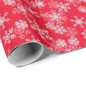 kerstschilfers met kerstinslag cadeaupapier (Rol Hoek)