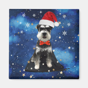 Kerstschnauzer Magneet