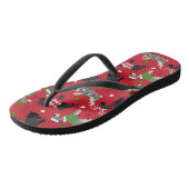 Kerstschnauzer-Teenslippers Teenslippers (Schuin)