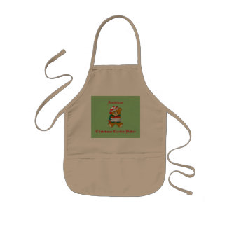 KerstSchort - Assistent kerstkoekjesblazer Kinder Schort