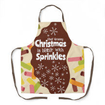 Kerstschort Kerst is leuker met Sprinkels