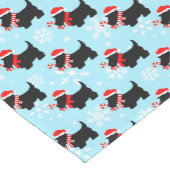 KerstScottie Dogs Pattern Medium Tafelloper (Hoek)