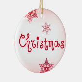 Kerstscriptie ornament (Rechts)