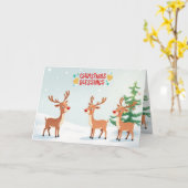 Kerstsegen Kaart (Gele Bloem)