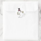 Kerstseizoen Design zegels (Tas)