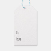 kerstseizoen Gift-Labels Cadeaulabel (Achterkant)