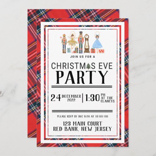 kerstsensoruitvindingen kaart (Voorkant / Achterkant)