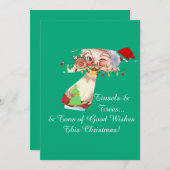 Kerstserie 20 feestdagenkaart (Voorkant / Achterkant)