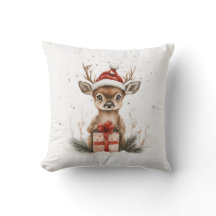 Kerstserie Baby Herten in Santa Hat Gift