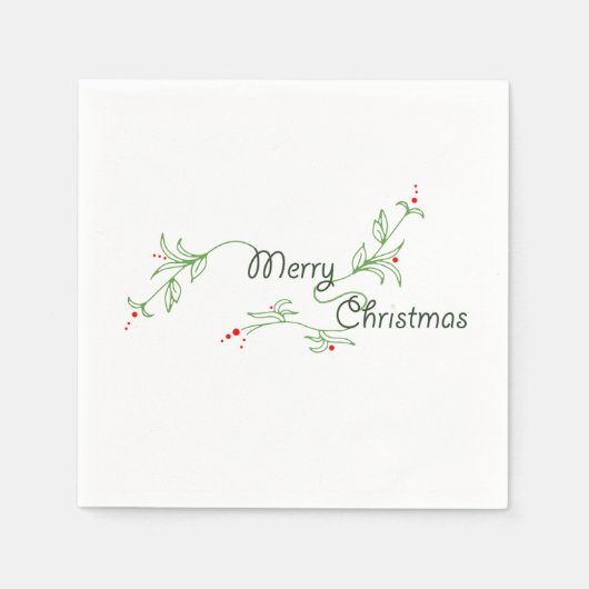 Kerstservetten Servetten (Voorkant)