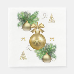 Kerstservetten van papier servet
