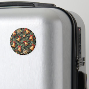 Kerstsfeer, decoratief patroon. magneet