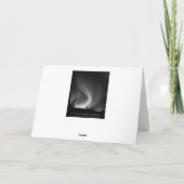 Kerstsfeer Feestdagen Kaart (Achterkant)