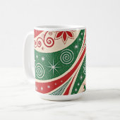 Kerstsfeer Koffiemok (Voorkant links)