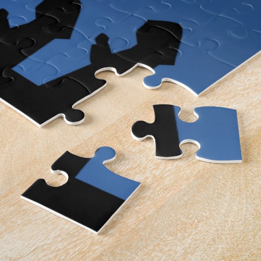 kerstsfeer Puzzle Legpuzzel (Zijkant)