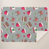 KerstSherpa Blanket Sherpa Deken (Voorkant (horizontaal))