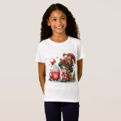 Kerstshirt voor dochter t-shirt (Voorkant volledig)