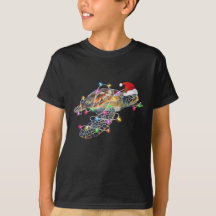 kerstshirt voor kersttasschildpad voor kerstmis va
