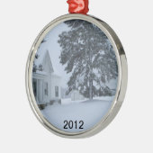 kerstsieraad 2012 metalen ornament (Links)