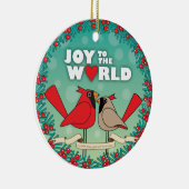 kerstsieraad keramisch ornament (Rechts)