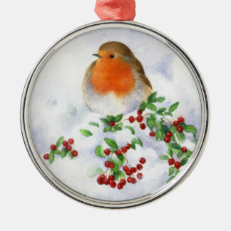 Kerstsieraad - Vogel Metalen Ornament