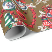 kerstsieraden uit de Middeleeuwse eeuw Cadeaupapier (Rol Hoek)