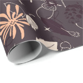 Kerstsierannen, kegels, donkergrijs gekleurde zure cadeaupapier (Rol Hoek)